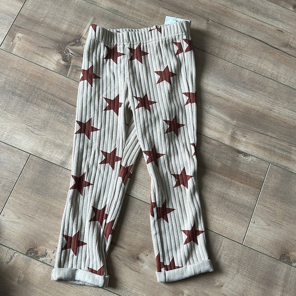 NWT EMC Italian Brand 2 Piece Dress/Pants Matching Baby Girl Star Set 24 Months - Picture 10 of 11